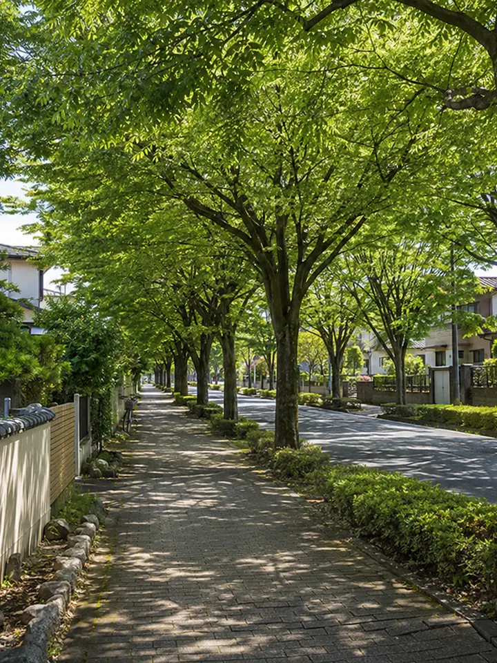 鴻巣市の街並み