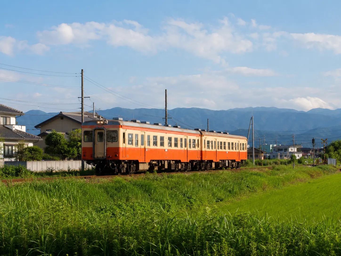 ローカル線のある風景